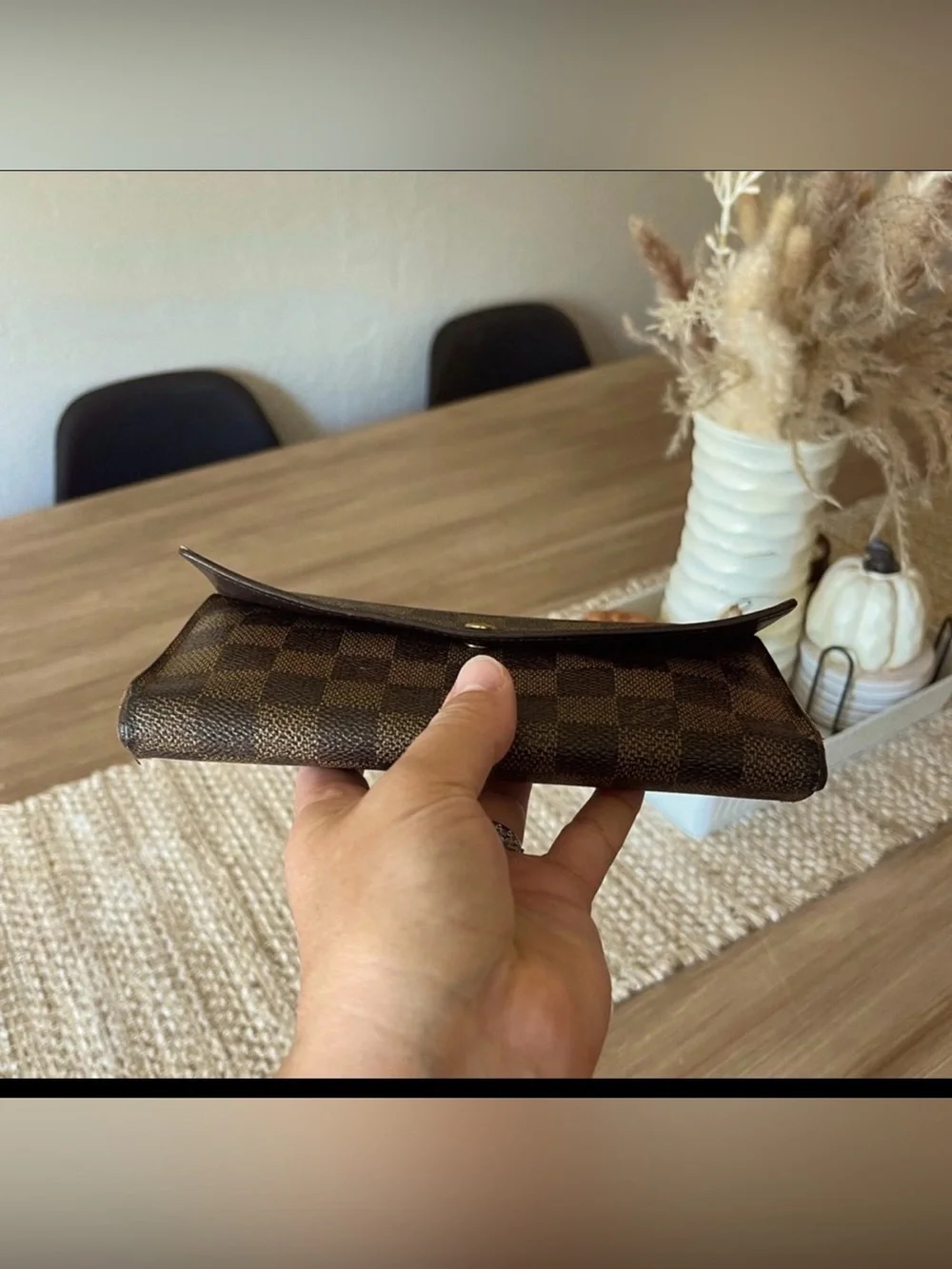 Louis Vuitton Damier ebene wallet
